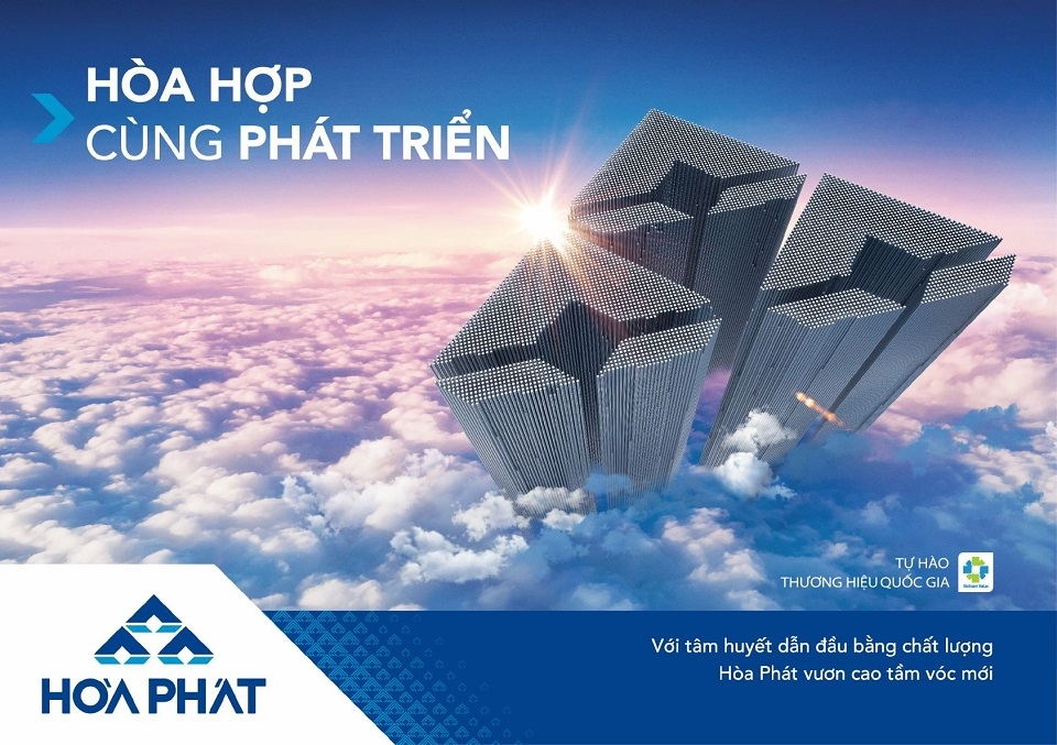 Poster sản phẩm thép Hoà Phát
