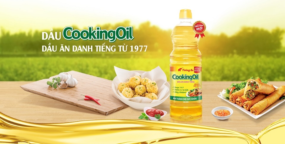 Poster sản phẩm dầu ăn Tường An