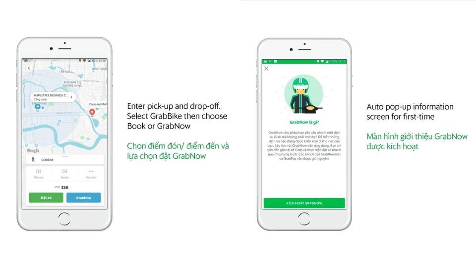 Chọn điểm đón