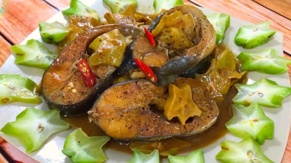 Cá chép kho khế