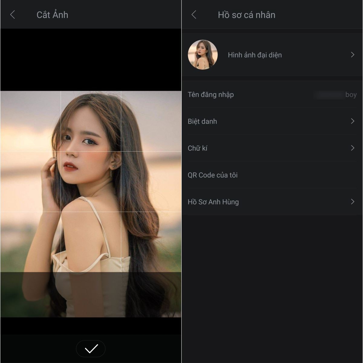 đổi avatar garena 10
