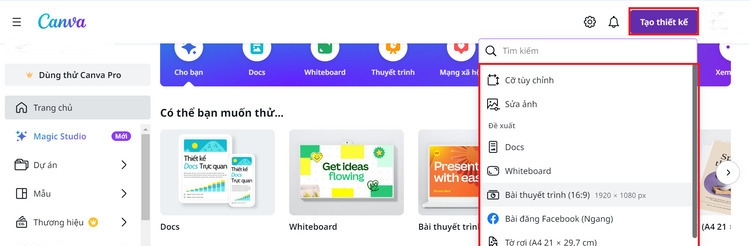 Cách chèn nhạc vào Canva (1)