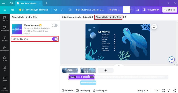 Cách chèn nhạc vào Canva (10)