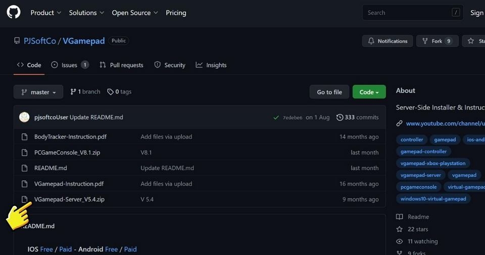 Lựa chọn chế độ cài đặt thích hợp
