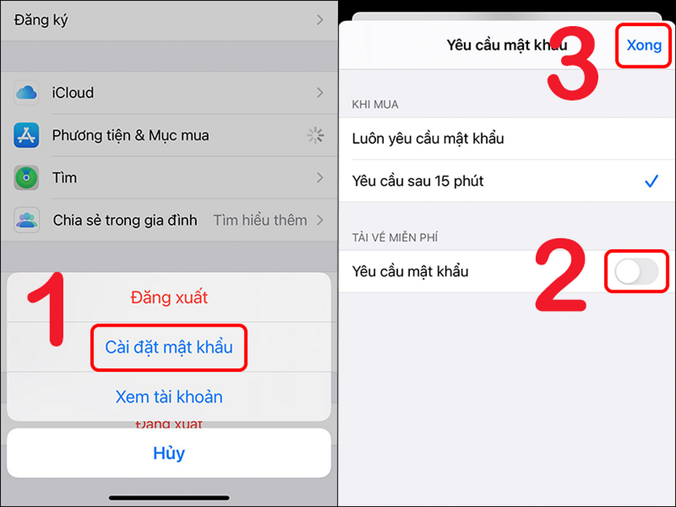 Đáp ứng các yêu cầu chung
