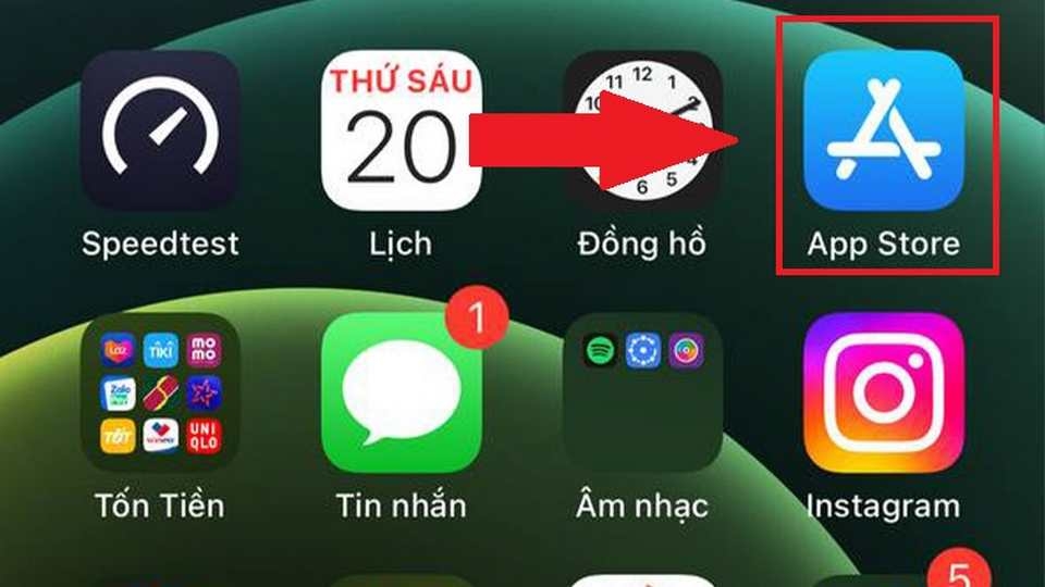 Tiếp tục sử dụng App Store