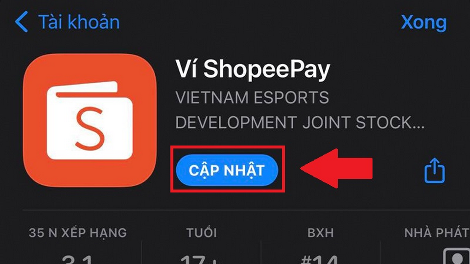 Những cơ sở cập nhật ứng dụng