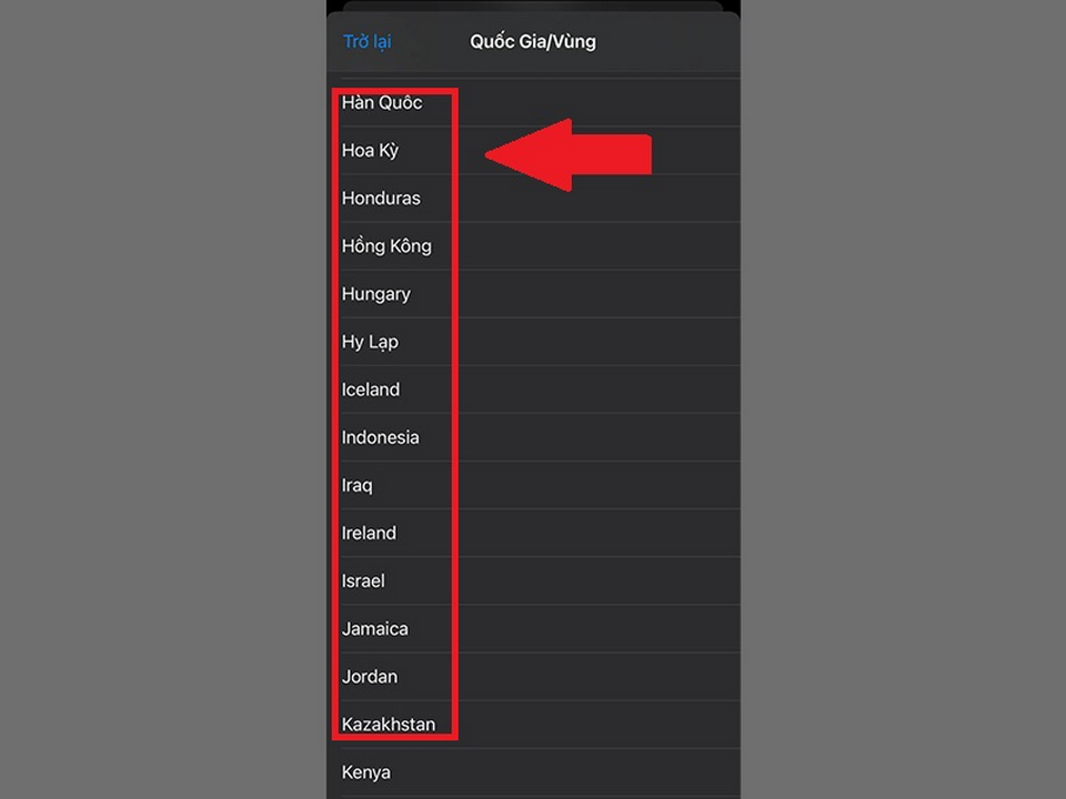 Hãy theo dõi danh sách cần thiết