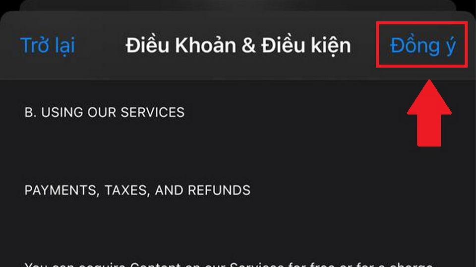 Điền tên quốc gia chính xác