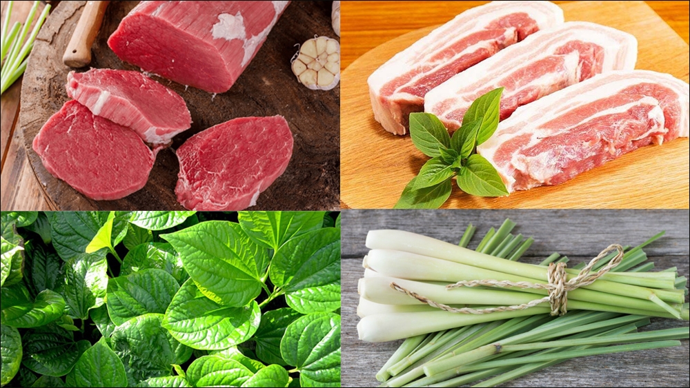 Nguyên liệu cần chuẩn bị để nấu xáo bò