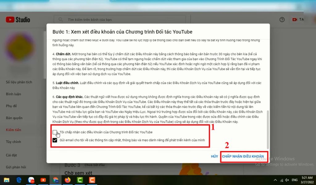 Các phương pháp và cách tạo kênh YouTube kiếm tiền chi tiết và những điều kiện cần có 3