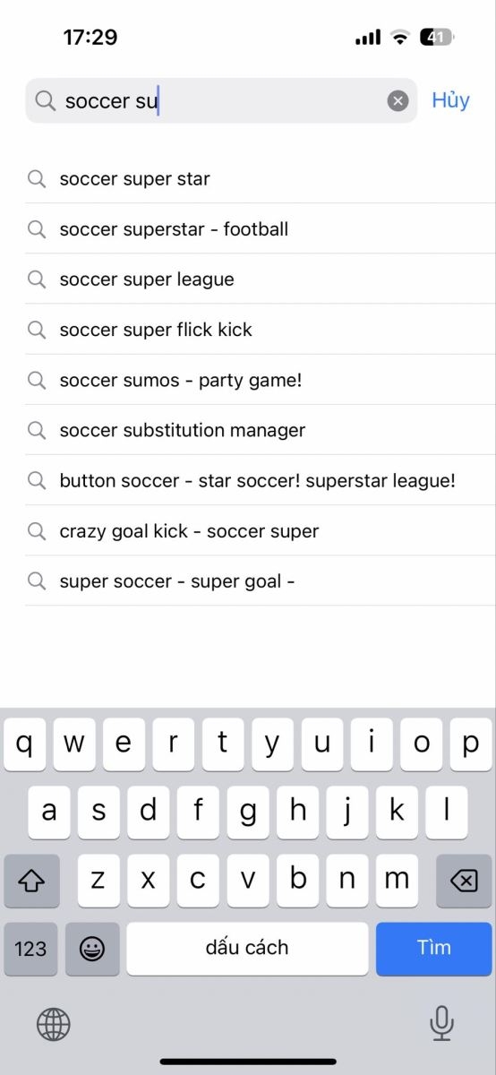 Hướng dẫn tải game Soccer Super Star