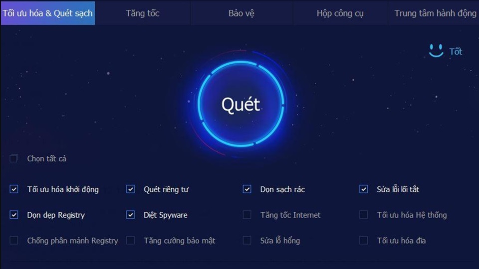 Giải phóng dung lượng và dọn dẹp ổ cứng
