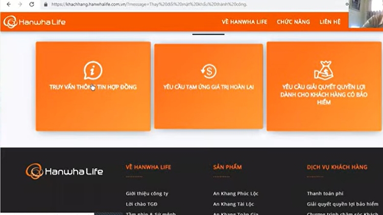 Tra cứu hợp đồng bảo hiểm Hanwha Life (hình 10)