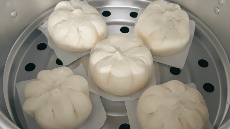 Hấp bánh bao