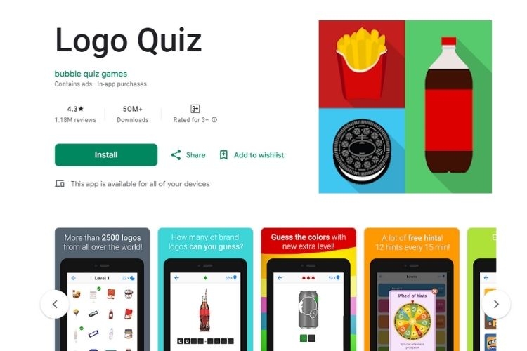 Logo Quiz – Trổ tài đoán tên thương hiệu