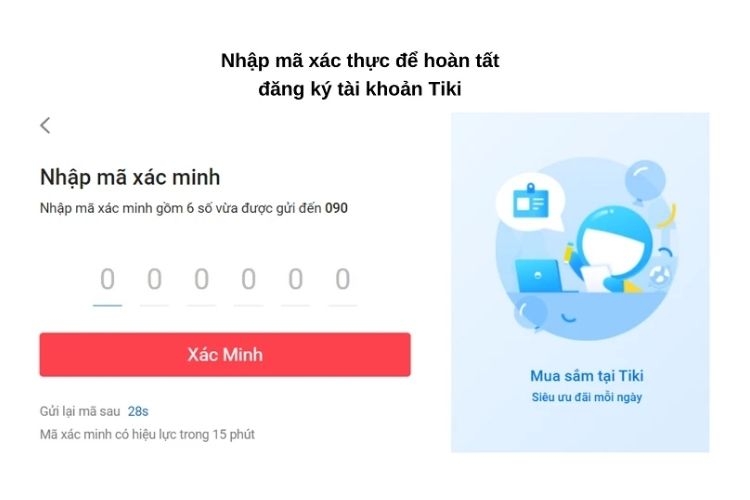 Mở Tiki siêu đơn giản và bắt đầu mua hàng online 8