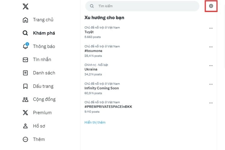 Cách tìm Top Trending Twitter của thế giới và Việt Nam nhanh chóng 04