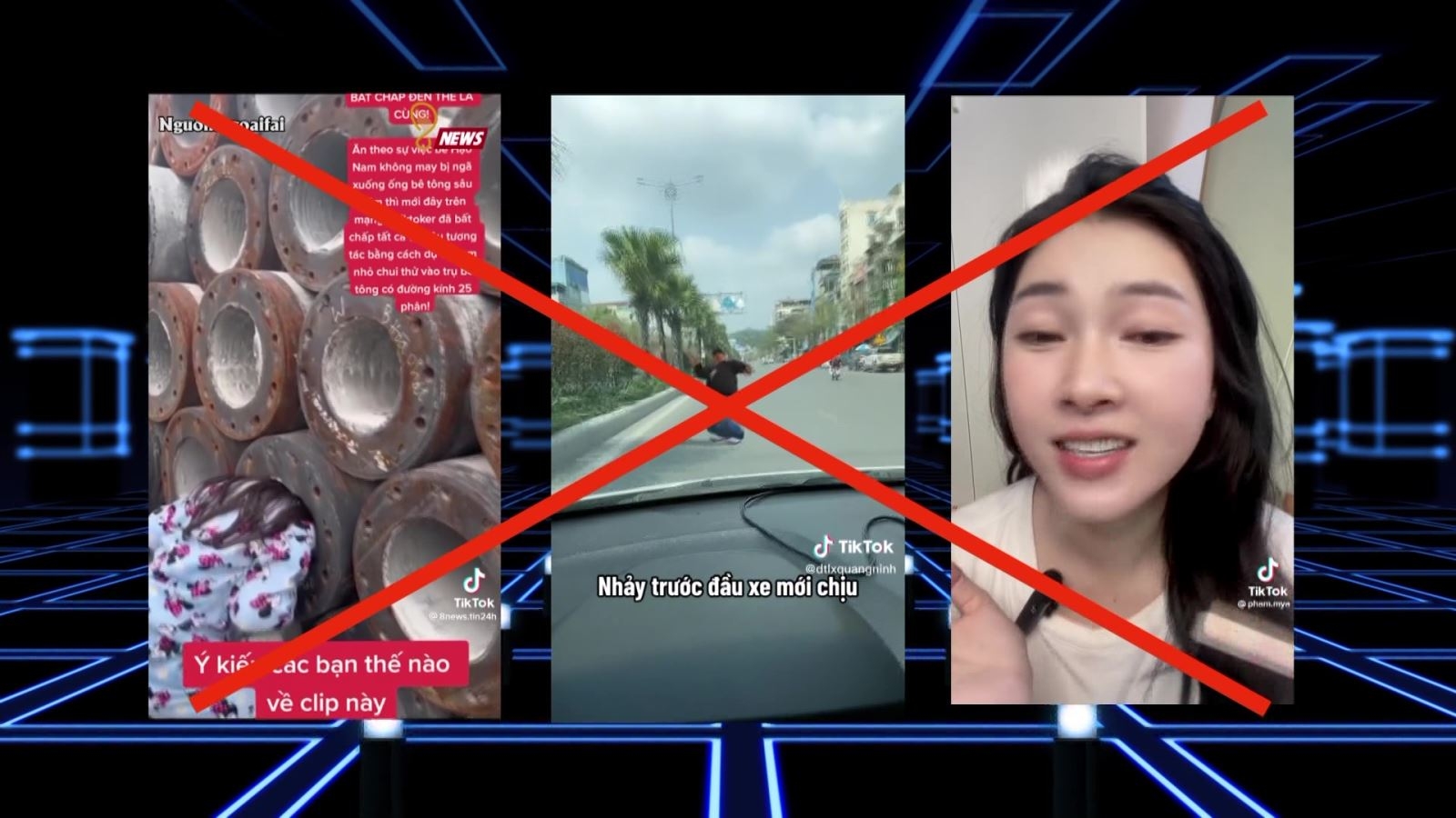 TikTok nghiêm cấm các hành động nguy hiểm