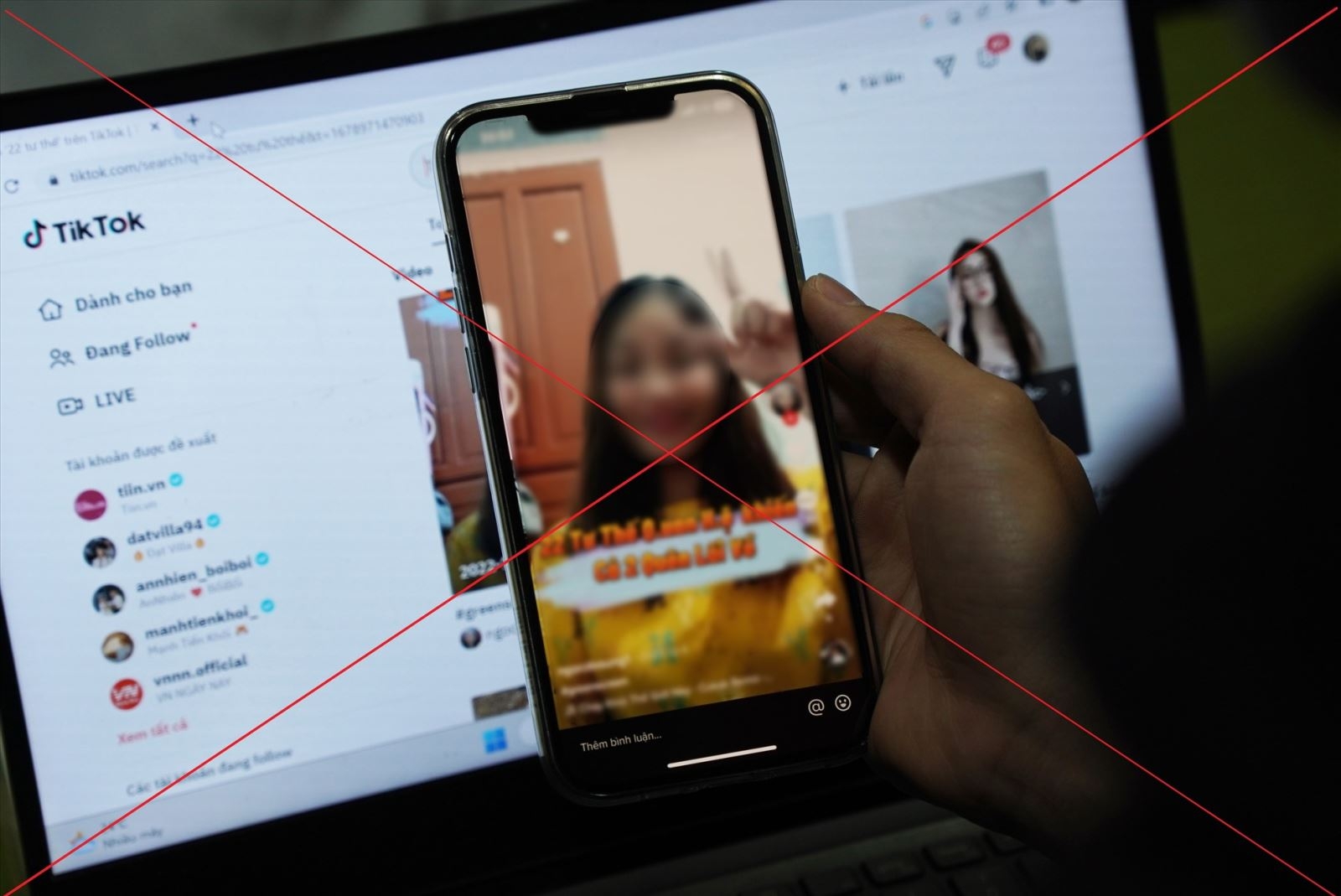 TikTok nghiêm cấm nội dung phản cảm