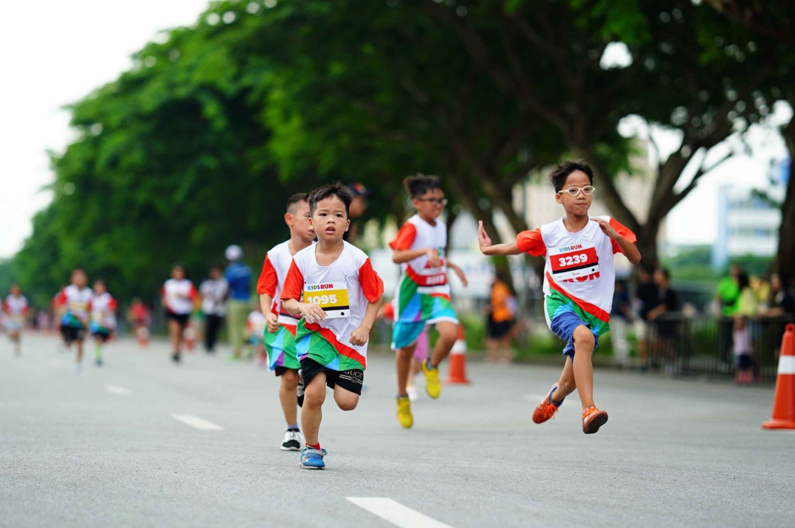 Trẻ em từ 11 tuổi trở lên sẽ đủ điều kiện tham gia giải chạy