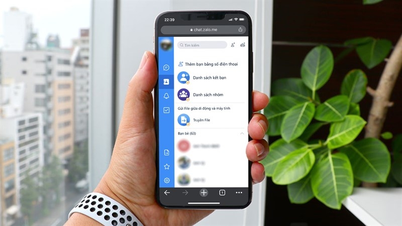 Chat Zalo Me trên điện thoại 2