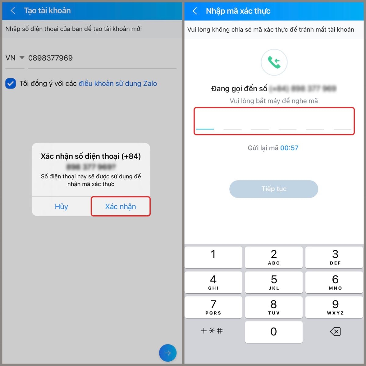 Chat Zalo Me trên điện thoại 56