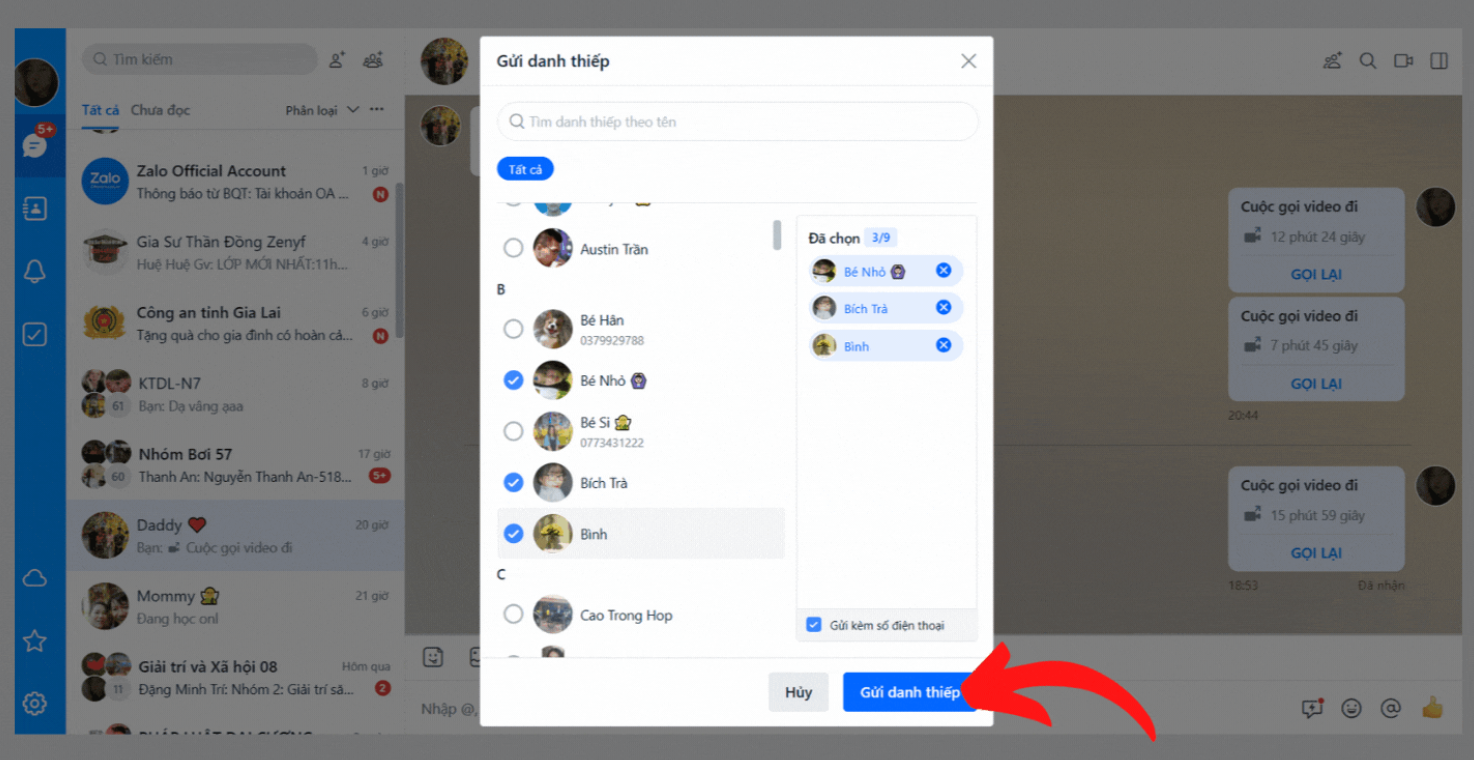 chat zalo me trên điện thoại 266