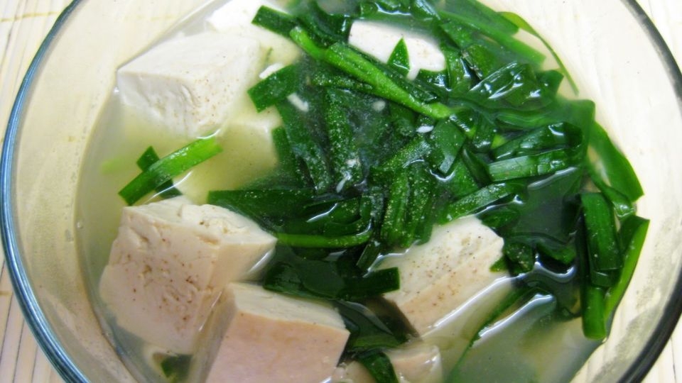 Canh hẹ đậu hũ (3)