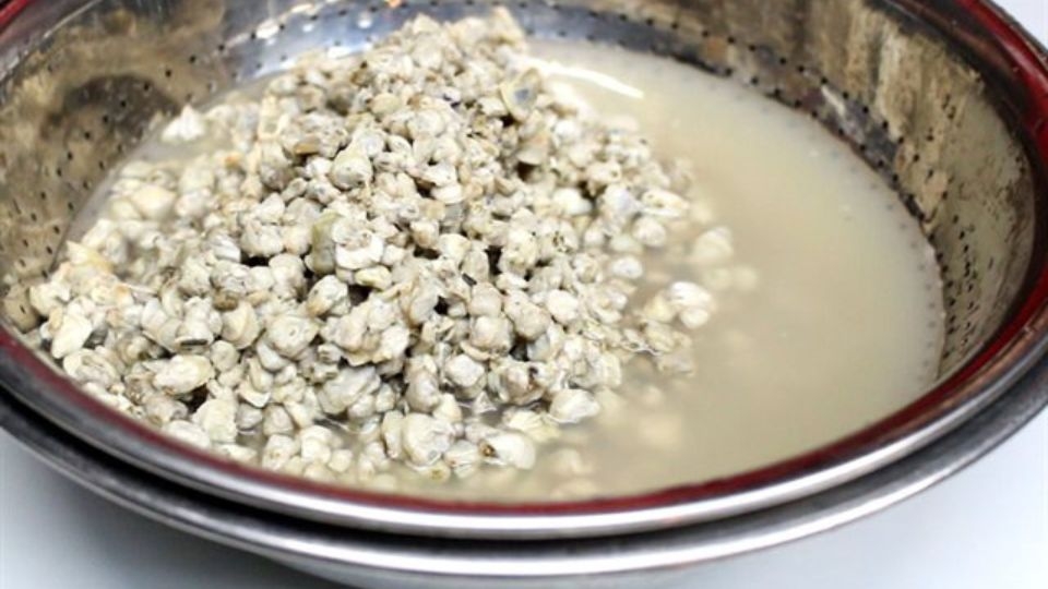 Canh hẹ nấu hến (2)