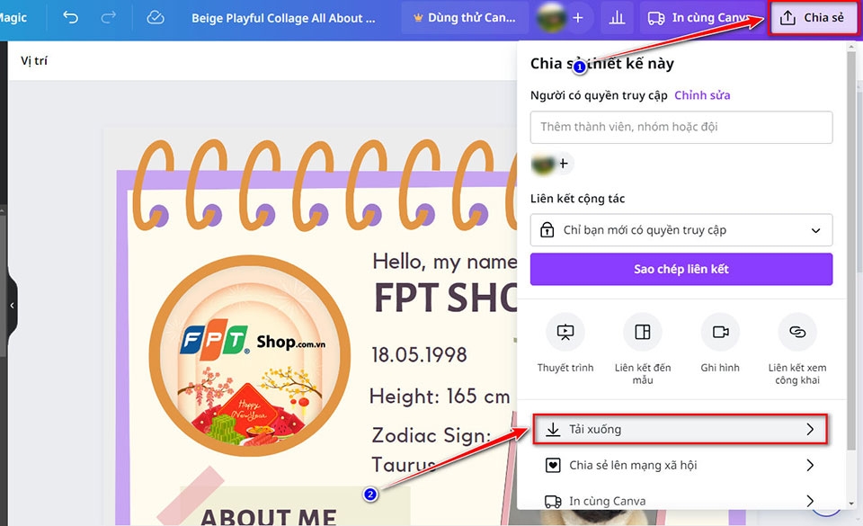 Làm poster trên máy tính - Ảnh 08