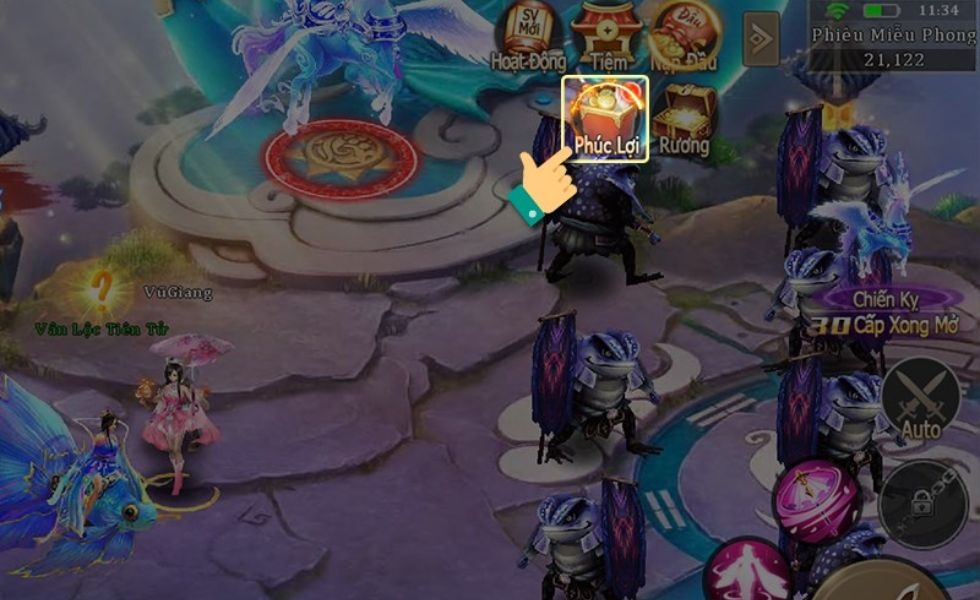 Phúc Lợi game thiên hạ vô song