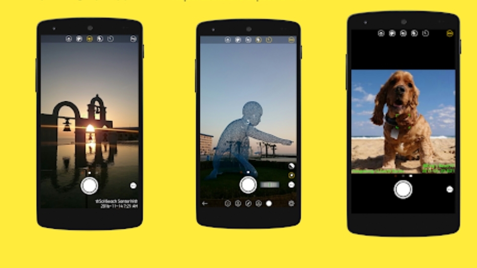 Phần mềm SnapTime: Silent Stamp Camera