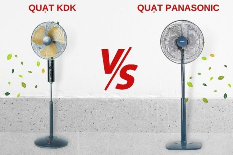 so sánh quạt kdk và panasonic - hình 1