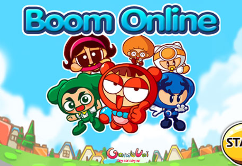 Boom online với các nhân vật cực kỳ dễ thương