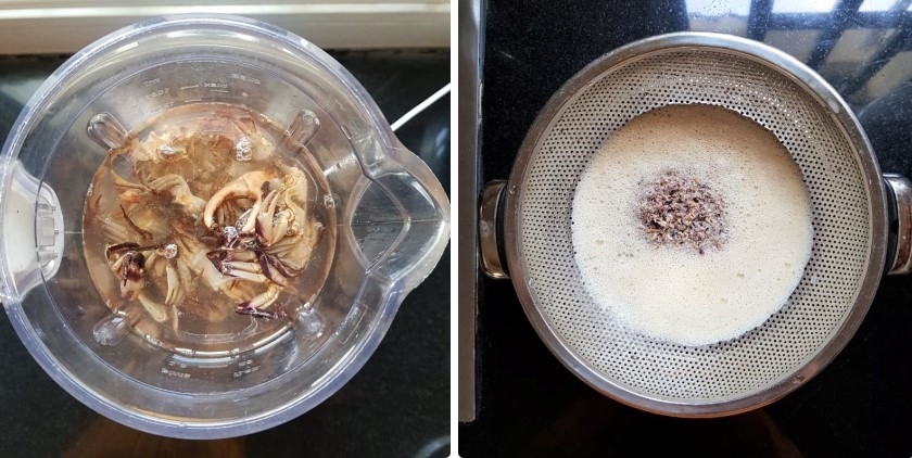 canh cua nấu chua - Ảnh 3