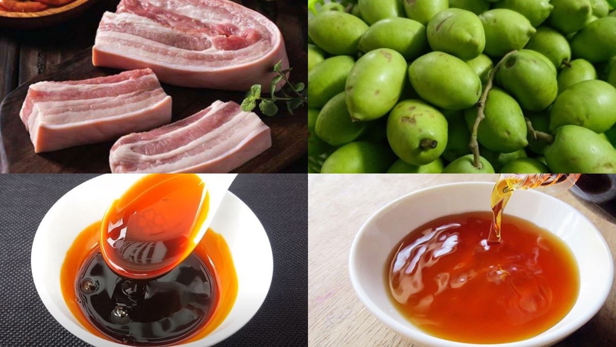 cách làm thịt kho trám - ảnh 1