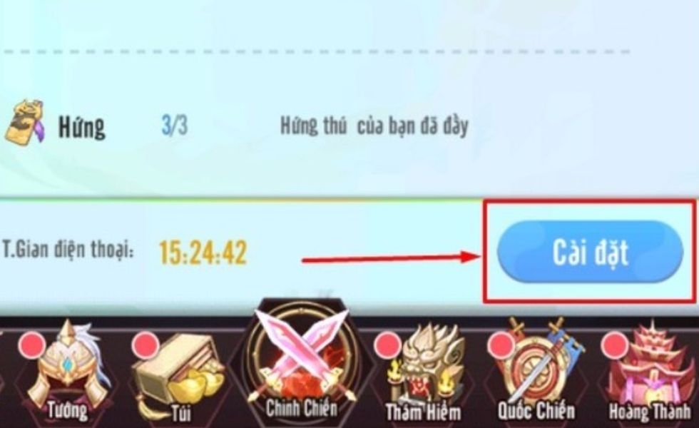 cài đặt Vạn Giới Ma Thần