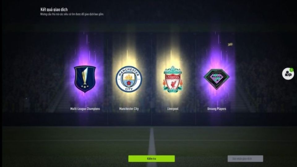 Kiếm Starpoint từ trao đổi vật phẩm