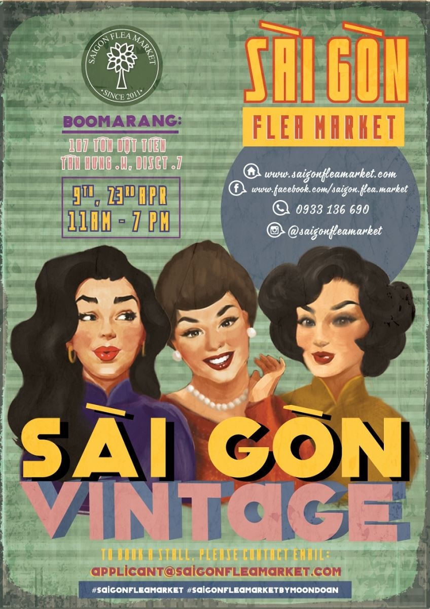 Poster sự kiện Saigon Flea Market