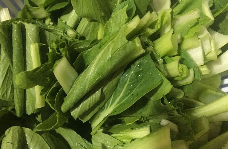 Canh cải thìa hình 4