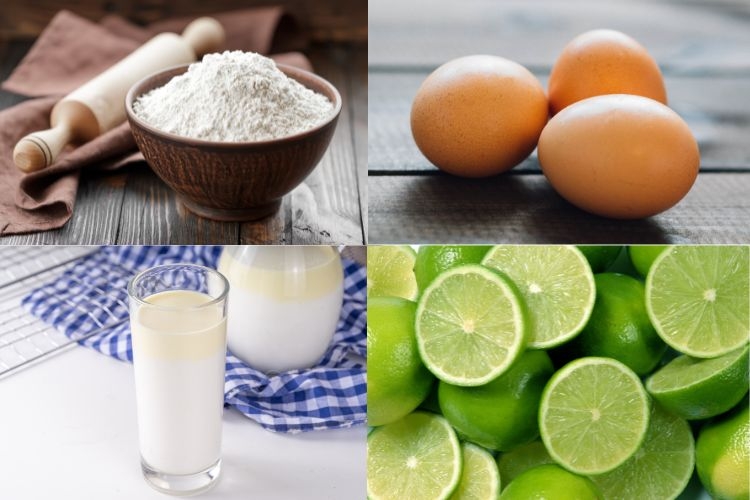 Nguyên liệu làm bánh cupcake truyền thống