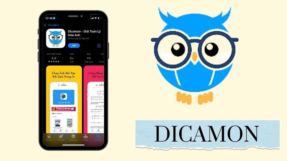 Dicamon - Ứng dụng hỗ trợ học tiếng Anh hiệu quả