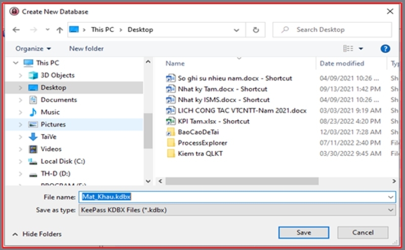 KeePass hình 5