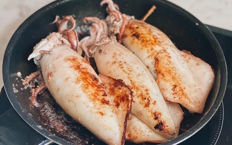 Nướng mực