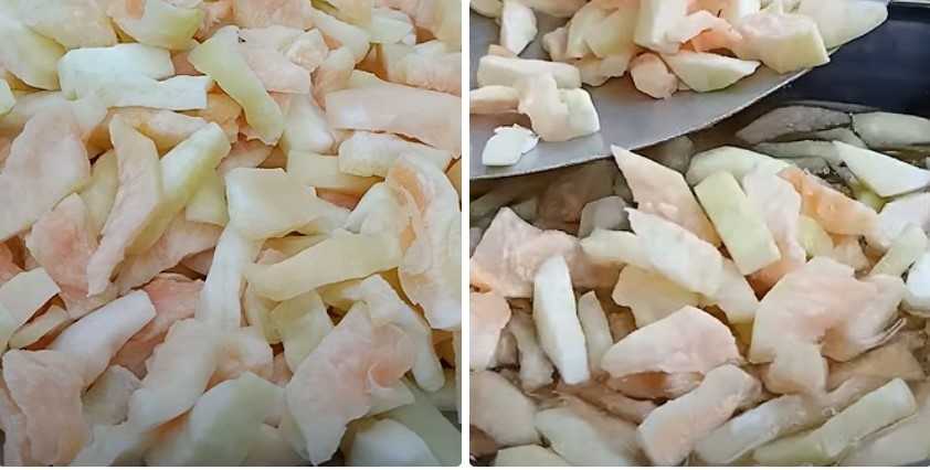 cách làm mứt bưởi - Ảnh 4