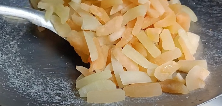 cách làm mứt bưởi - Ảnh 5