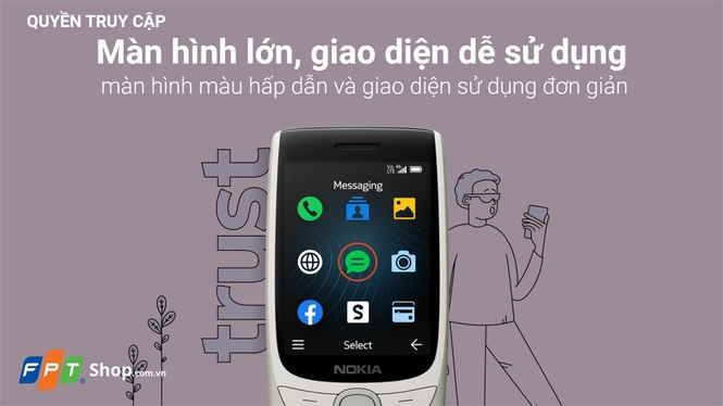 điện thoại cho người lớn tuổi 2024 4