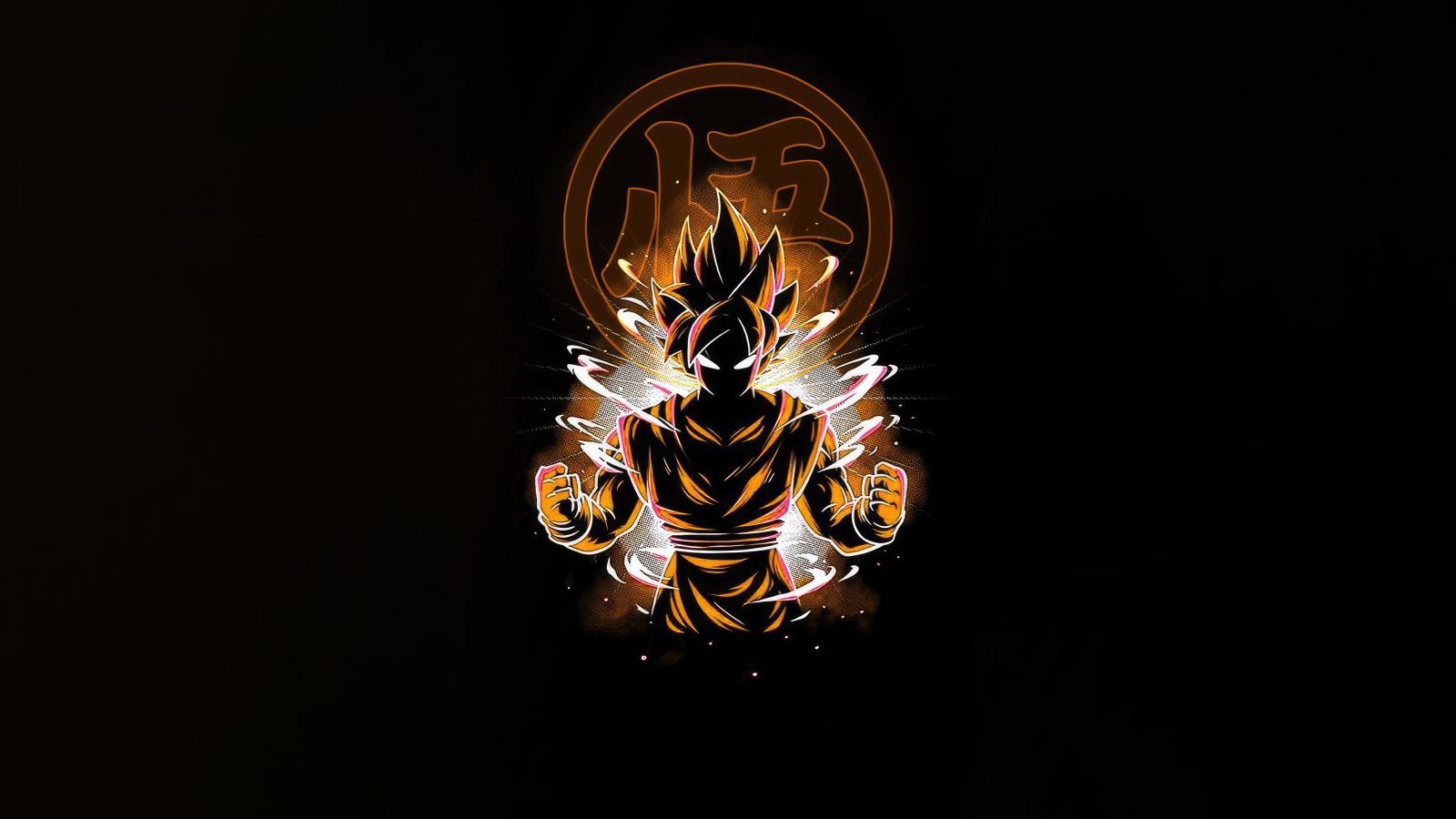 Ảnh bìa đen Goku