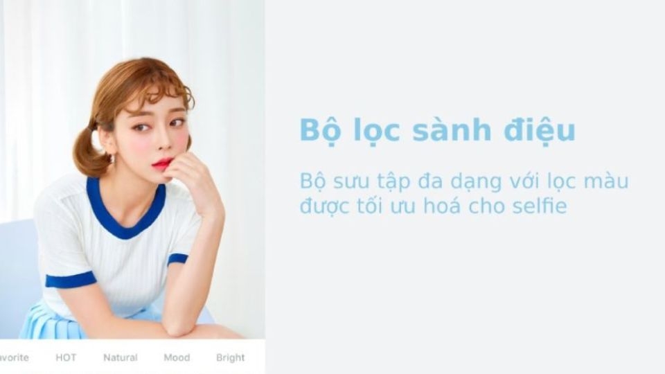 Sở hữu nhiều bộ lọc phong phú